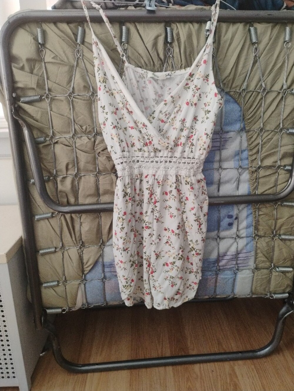 Vine And Valley Floral Romper.